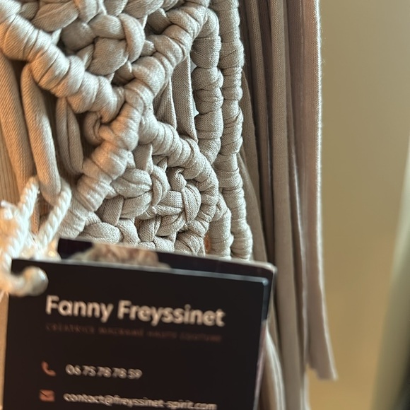 Rare Macrame fringe vest top from Ibiza - Picture 10 of 12